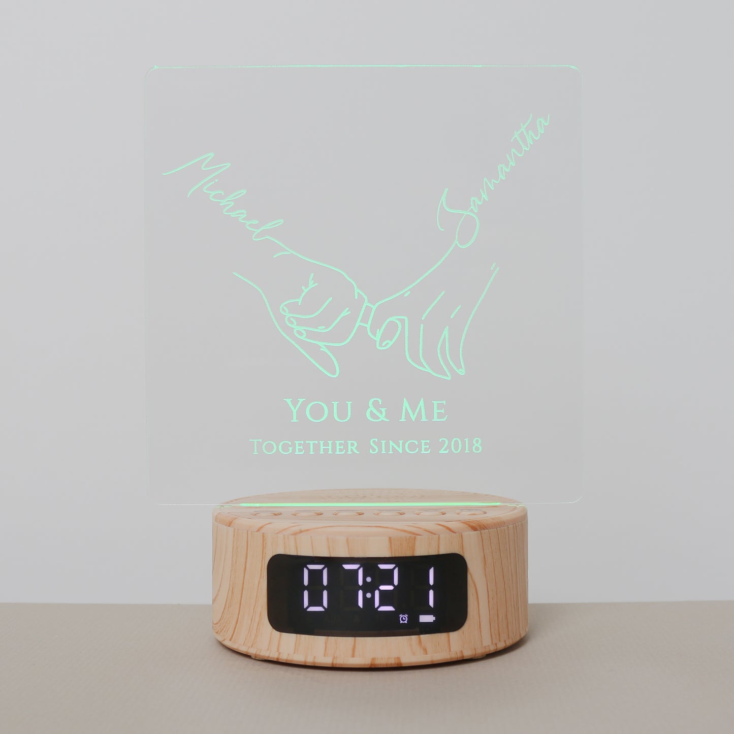 Couples Holding Hands Lamp