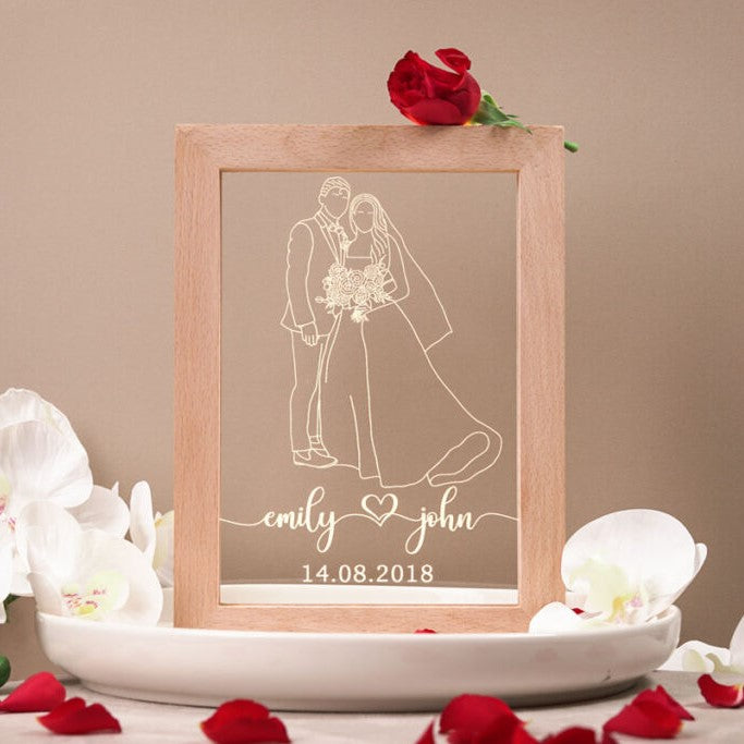 Portrait Outline Lamp