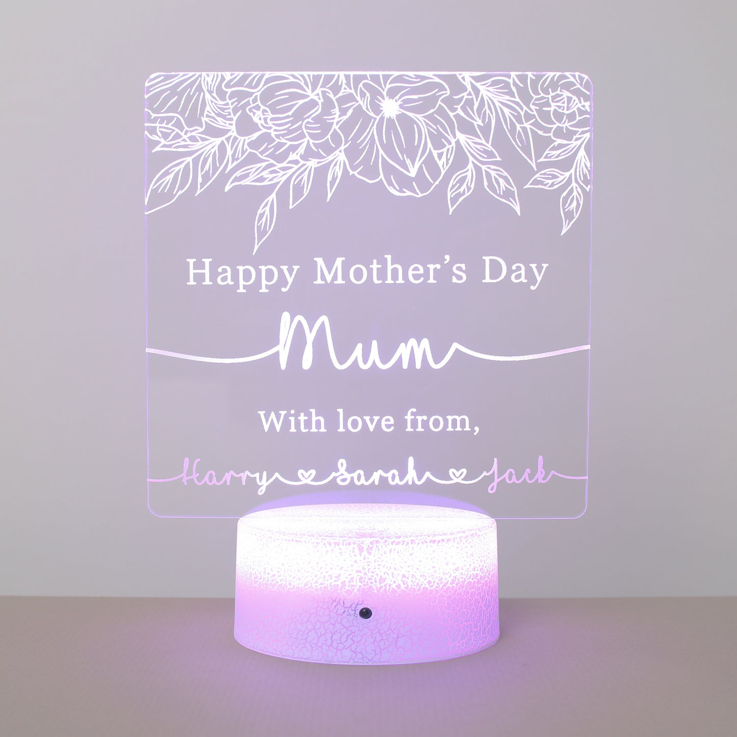 Happy Mother's Day Lamp