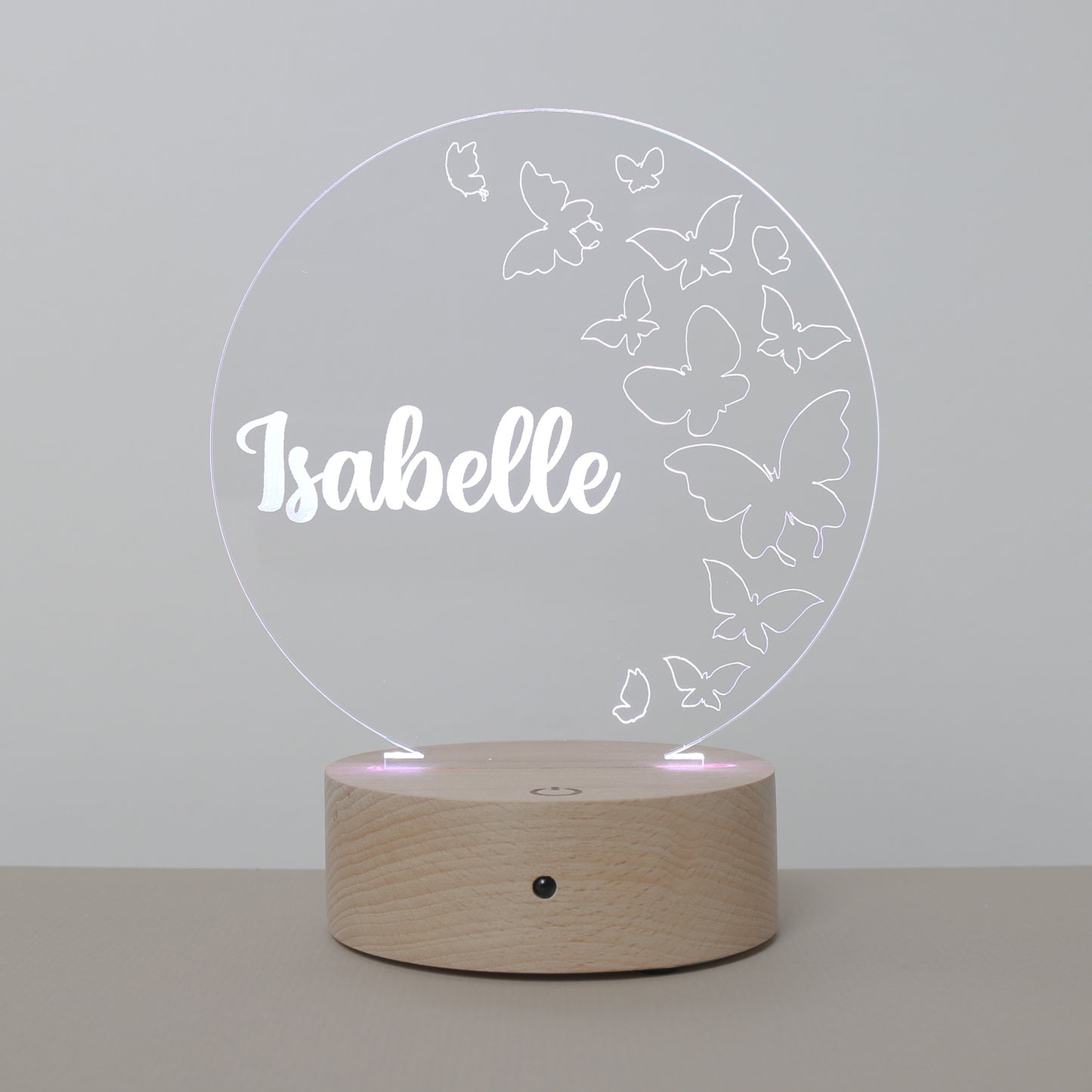 Butterfly Names Lamp